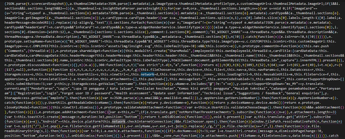main.js from the decompiled apk